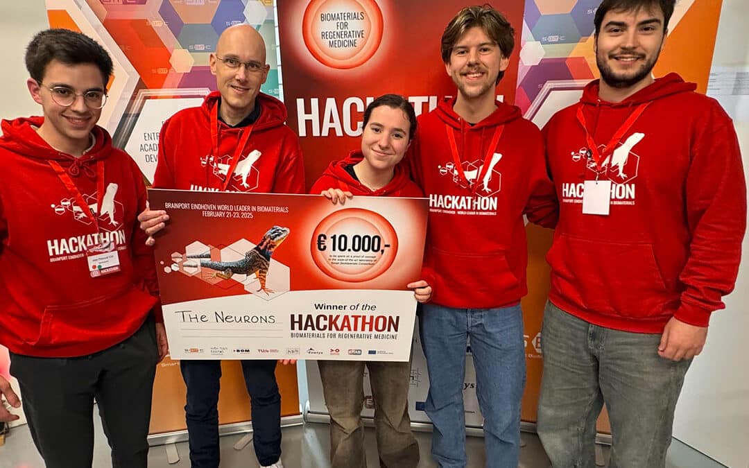 The Neurons crowned winners of Smart Biomaterials Hackathon 2025