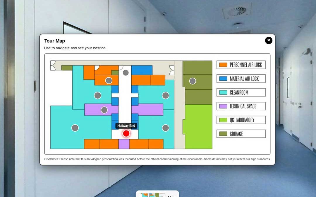 New: Explore Our Pilot Facility Cleanrooms in a 360° Virtual Tour